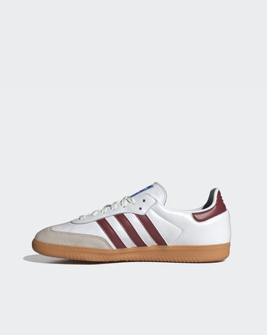adidas samba og white burgundy IF3813 