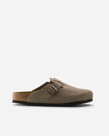 Birkenstock soft bed taupe suede narrow