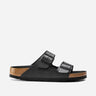 birkenstock arizona birko flor triple black plantilla negra