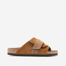 birkenstock kyoto natural suede mink