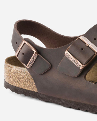 birkenstock milano oiled leather habana