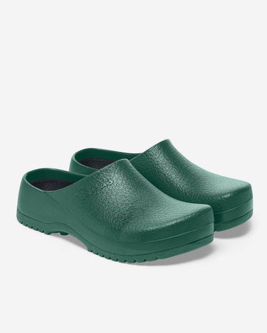 birkenstock super birki clogs green