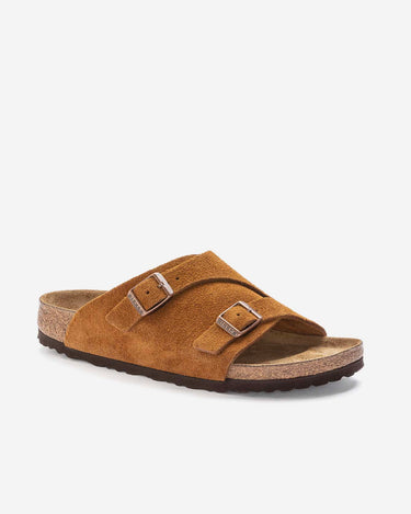 birkenstock zurich suede mink sandal
