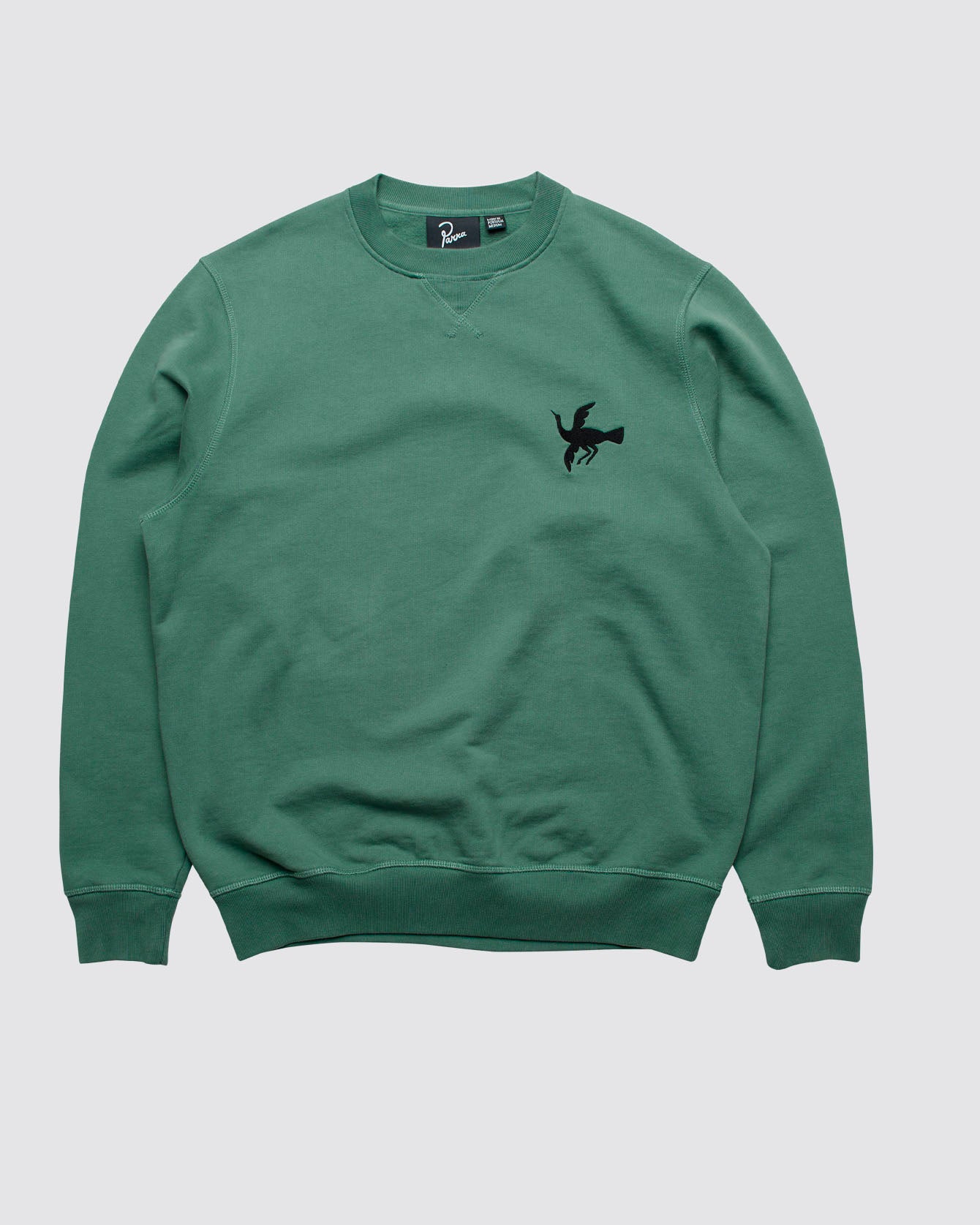 Snaked By a Horse Crewneck Pine Green