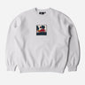 By Parra Long lost leg crew neck  Grey Heather