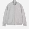 carhartt Alda Zip Sweat Jacket Grey Heather