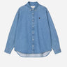 carhartt L/S Lucas Shirt Blue Stone Washed