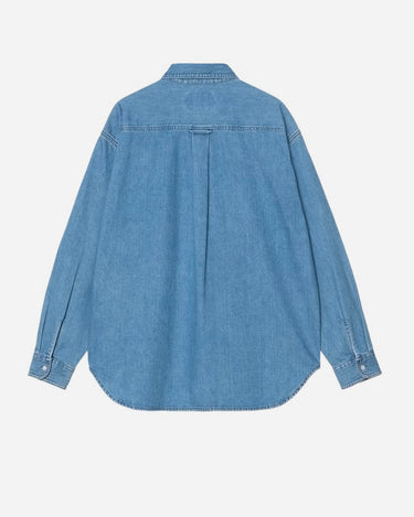 carhartt L/S Lucas Shirt Blue Stone Washed