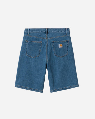 carhartt Landon Short Blue Heavy Stone Washed I030469_01_06