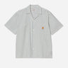 carhartt Leavel Shirt Blue River Wax I036203_3K5_XX