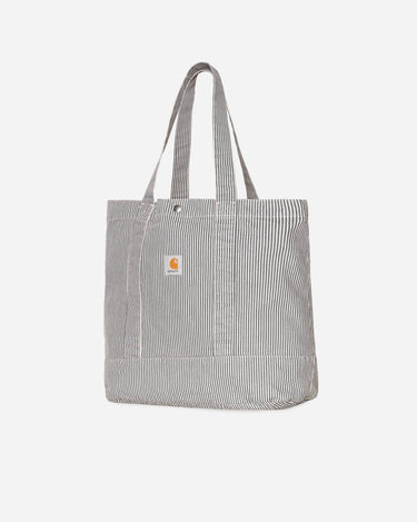 carhartt Mercer Tote Bag Stripe Stone Washed Graphite Wax I036510_3OK_06