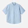 carhartt S/S Braxton Shirt Oxford Bleach Wax I031454_1ON_XX