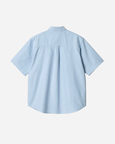 carhartt S/S Braxton Shirt Oxford Bleach Wax I031454_1ON_XX