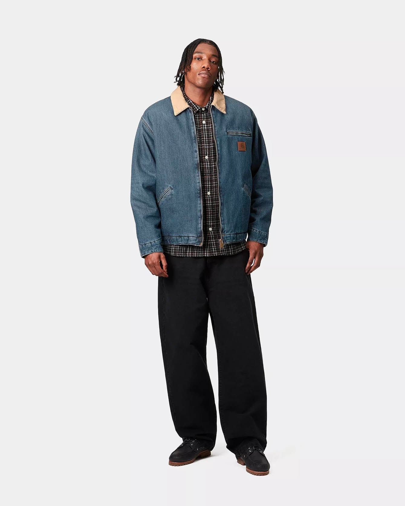 OG Detroit Jacket Smith Denim Blue – Dela