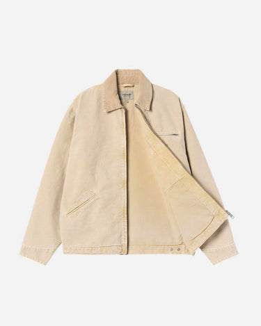 carhartt wip og detroit jacket dusty heather brown spring summer