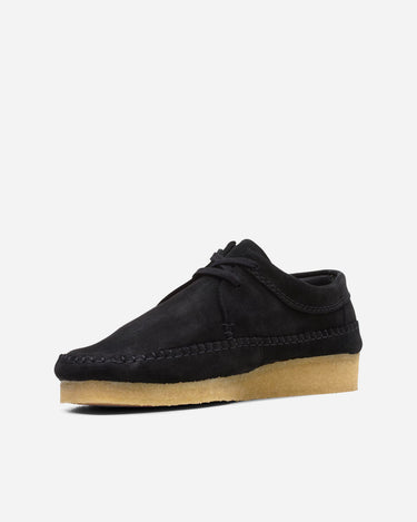 Clarks Weaver Weaver - Black Suede