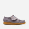 clarks wallabee vegan grey