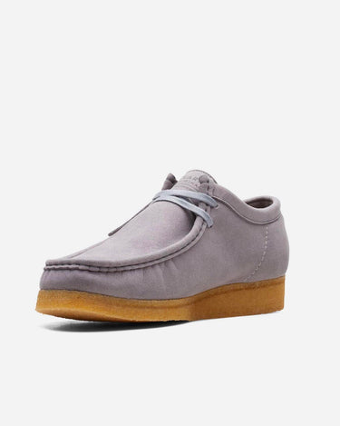 clarks wallabee vegan grey
