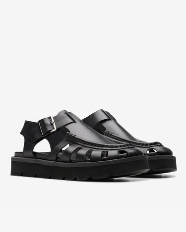 clarks originals meare buckle sandal black 