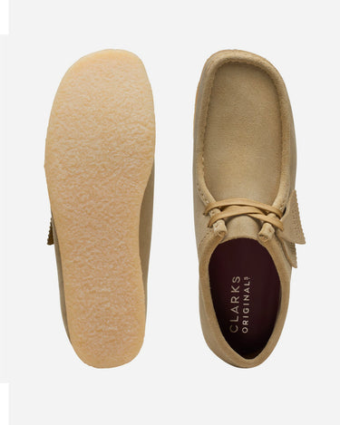 clarks originals wallabee maple suede woman
