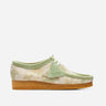 clarks originals woman wallabee floral green