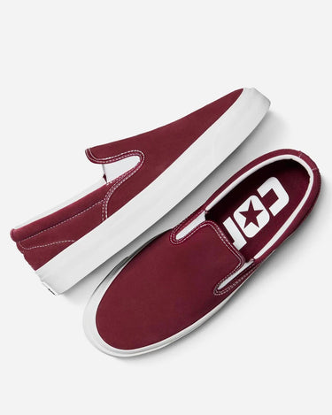cons A11933C One Star CC Slip On Deep Burgundy 