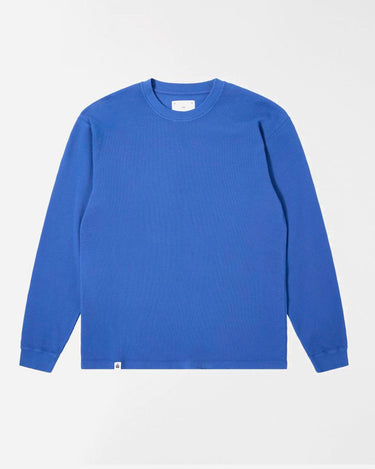 edwin Waffle Dizzy TS LS Deep Ultra Marine