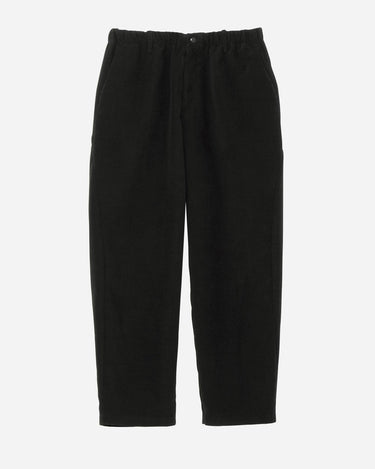 goldwin Fine Wale Corduroy Straight Pants Black