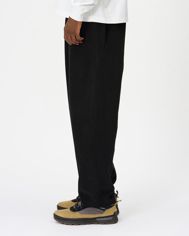 goldwin Fine Wale Corduroy Straight Pants Black