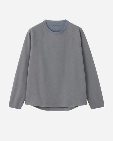 goldwin WF Light L/S thermal Tee Cloud Grey