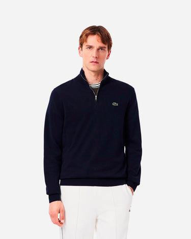 lacoste Half Zip Knit Black 2