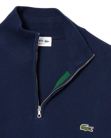 lacoste Half Zip Knit Marine 1