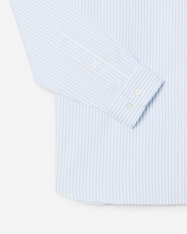 lacoste Long Sleeve Shirt Blanc Bleu 2