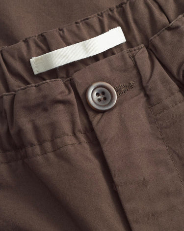 norse project Ezra Regular Mineral Dyed Fine Twill Espresso