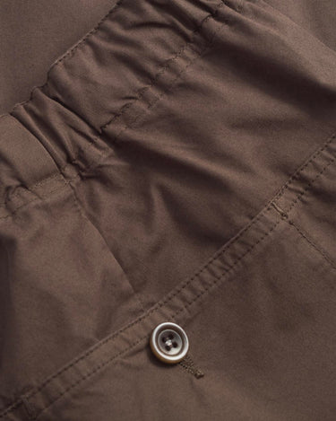 norse project Ezra Regular Mineral Dyed Fine Twill Espresso