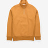 norse project Ketel Relaxed Cotton Wool Half Zip Warm Yellow