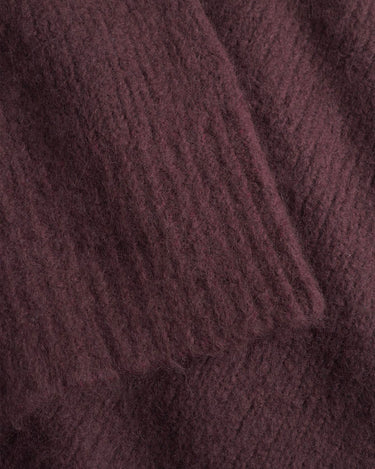 norse project Rasmus Relaxed Brushed Polo Mahogany