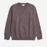 norse project Standard Sweatshirt Seal Brown
