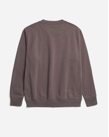 norse project Standard Sweatshirt Seal Brown