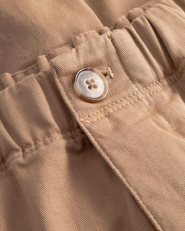 norse projects Trysil Regular Organic Stretch Twill Short Utility Khaki