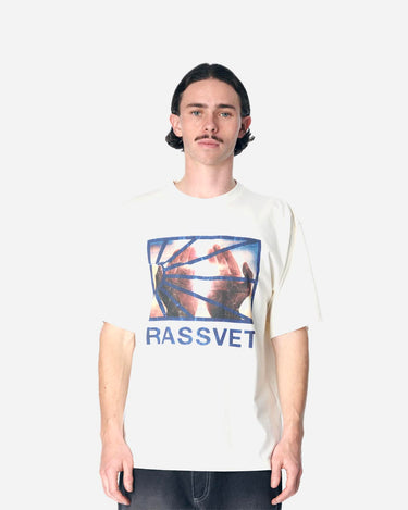 rassvet Logo Tee Shirt Knit Off White