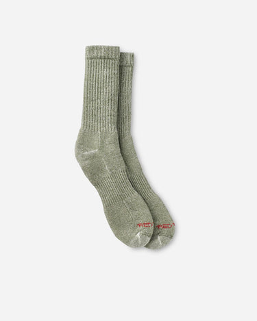 red wing #97664 Full Crew Socks Wool Blend Olive