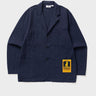 Service Works Seersucker Server Suit Jacket Dark Navy