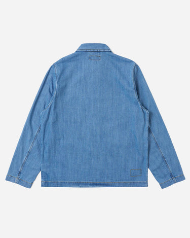 universal works Field Jacket 8oz Slub Denim Washed Indigo ref. 34707W
