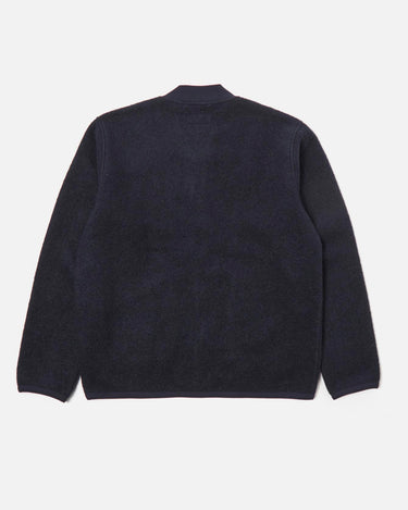 universal works zip bomber navy