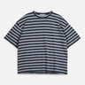 ymc Triple Tee Shirt Stripe Multi Navy Blue P6YAL90